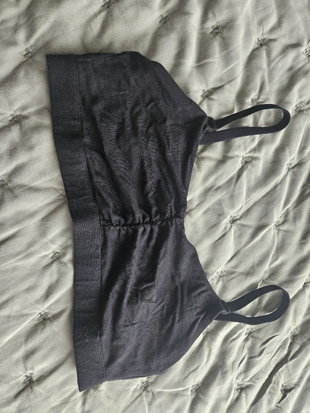 NWOT Quince Micromodal Ruched Bralette